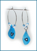 Translucent Clay Blues and True Blue Dangles tutorials