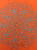Tiptoe Through the Tulips Mandala Silkscreen Stencil