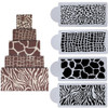 Animal Print set of 4 Stencils