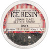 Ice Resin Glass Glitter Shards - Onyx