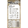 Tim Holtz Mini Layered Stencil Sets 3/pkg Set 15