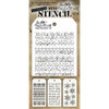 Tim Holtz Mini Layered Stencil Sets 3/pkg Set 18