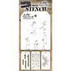 Tim Holtz Mini Layered Stencil Sets 3/pkg Set 38