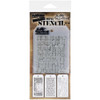 Tim Holtz Mini Layered Stencil Sets 3/pkg Set 48