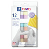 Fimo Basic Multi Pack Kit PASTEL 12 Colors