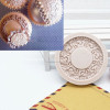 Round Lace Silicone Mold