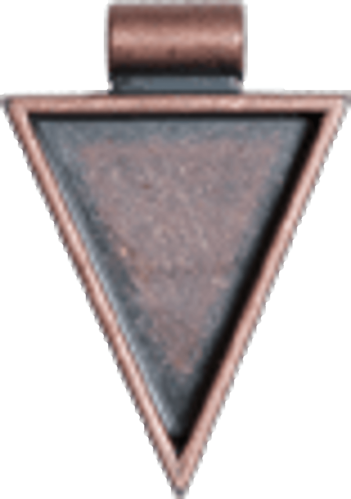 Bezel - Triangle Antique Copper