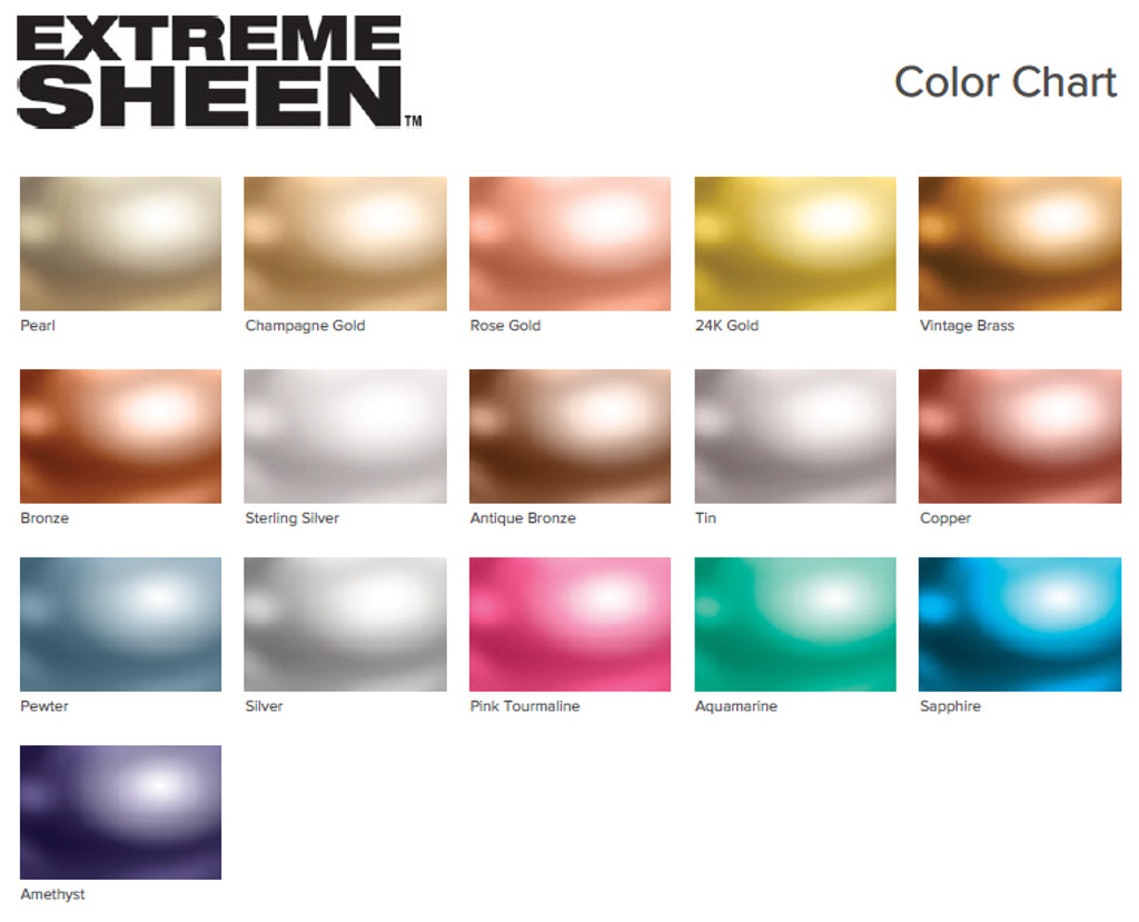 Pewter Color Chart