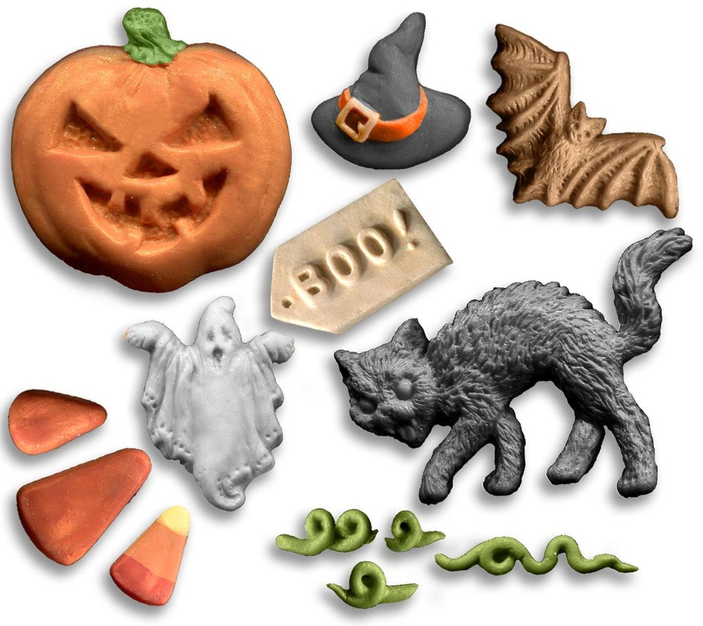 Halloween Mold Poly Clay Play