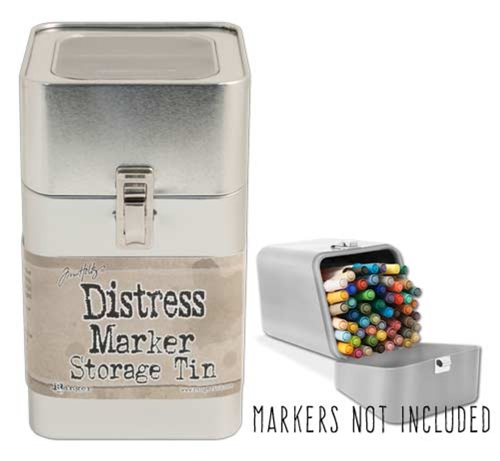 Tim Holtz Distress Marker Tin - Empty