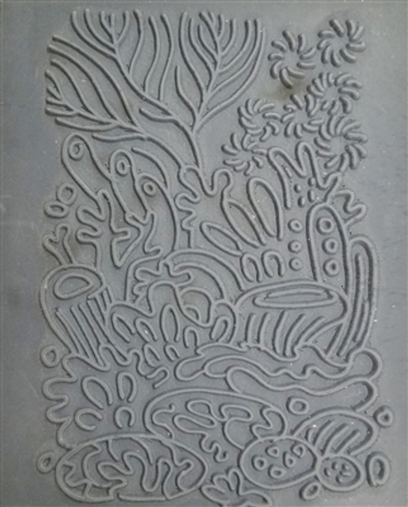 Christi Friesen Texture Stamp Coral Reef