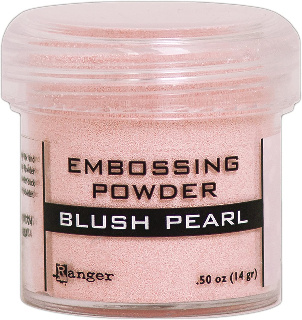 Ranger Blush Pearl Tinsel Embossing Powder