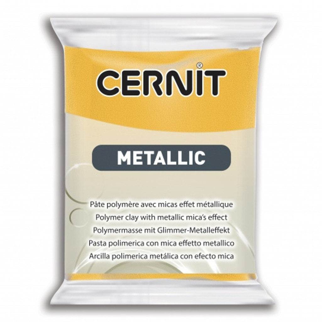 Cernit Metallic Yellow