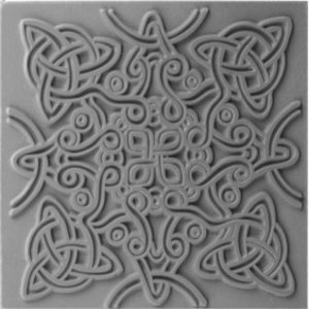 Cernit Texture Plate Celtic Knot