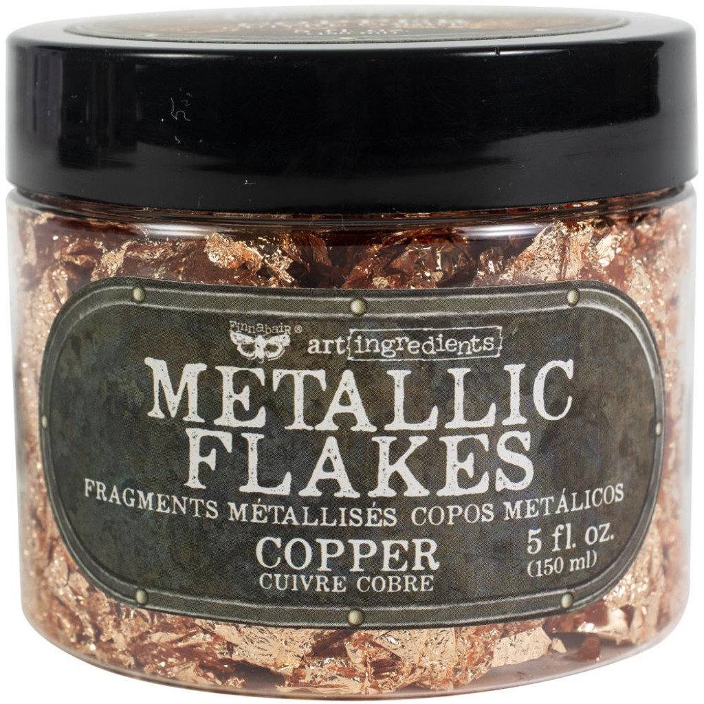 Finnabair Art Ingredients Metallic Flakes - Copper