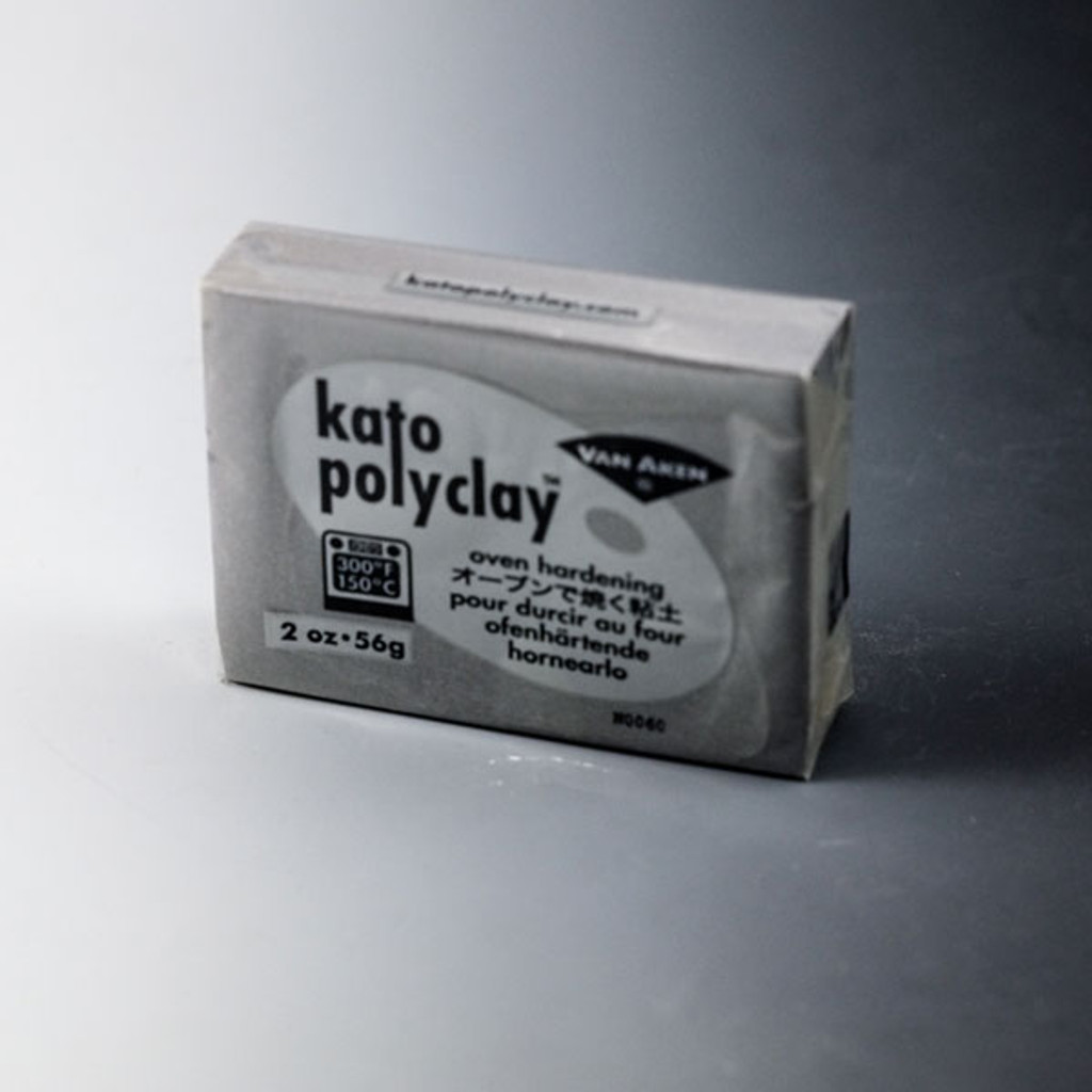 Kato PolyClay 2 oz or 12.5 oz - Silver