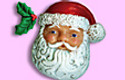 Mini Mold - Santa Face