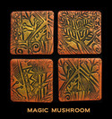 Pixie Art Stamp by Mike Breil - Magic Mushroom