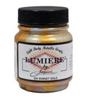 Jacquard Lumiere Metallic Acrylic Paint 2.25oz - Sunset Gold