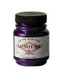 Jacquard Lumiere Metallic Acrylic Paint 2.25oz - Pearlescent Violet