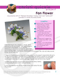 Fan Flower Freebie Tutorial by CF