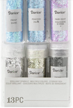 Tinsel Glitter Set 12 Assorted Colors