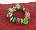 Premo! Sculpey® Christmas Bead Core Bracelet Tutorial Freebie