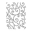 Gem Swirls - Background Embossing Folder 4.25"X5.75"