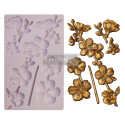 Prima Marketing Re-Design Mould 5" X 8" Botanical Blossoms