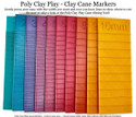 PCP Clay Cane Markers and Slicer