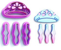 PCP Jellyfish with Embossing 4pc Cutters
