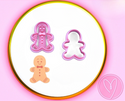 PCP Happy Gingerbread Cutter Set