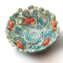 Tiny Polymer Clay Goldfish Bowl Tutorial