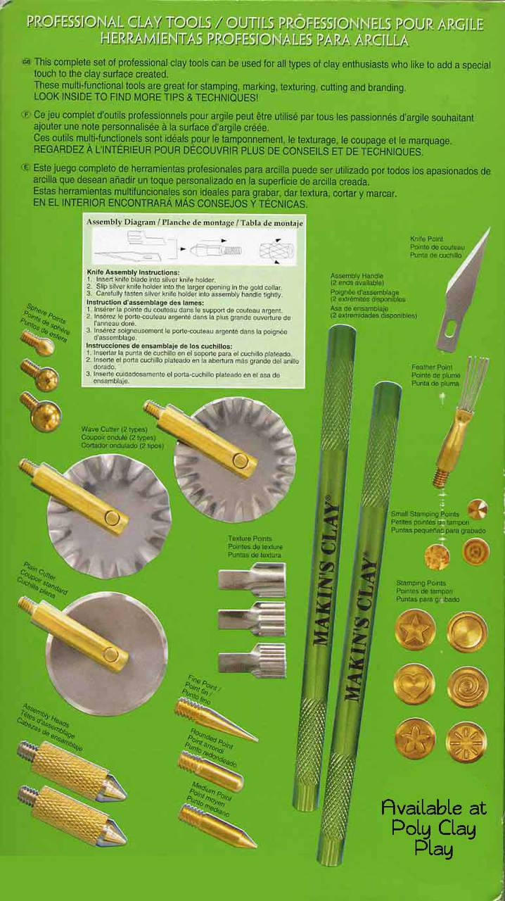 Makin's Clay Professional Clay Tool Kit