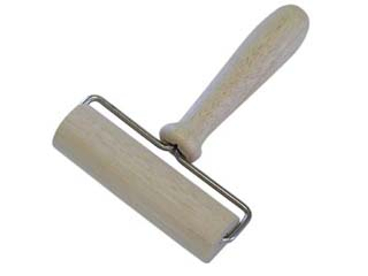 Wood Brayer Type Roller - Poly Clay Play