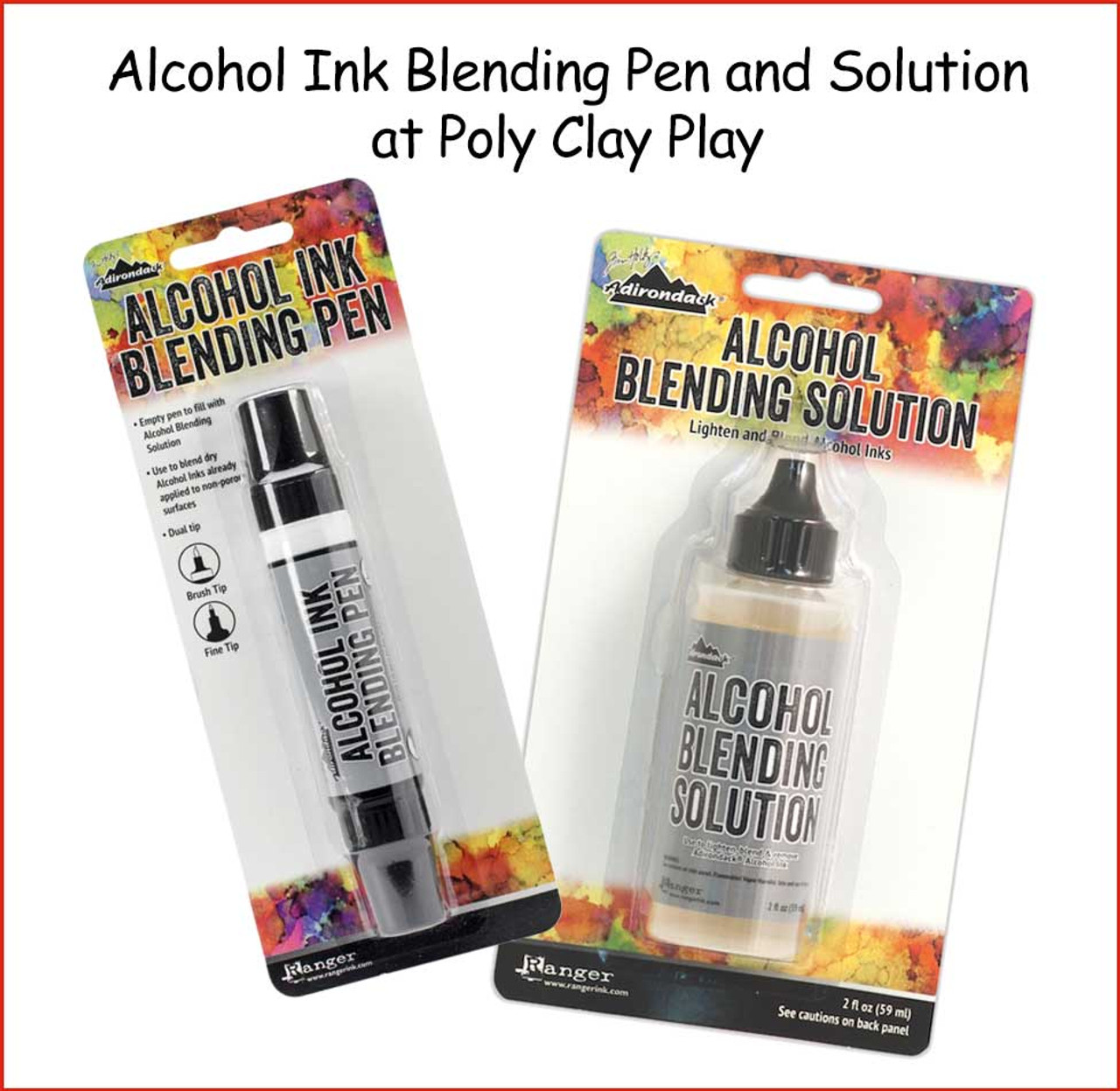 Alcohol Blending Pen or Solution - Poly Clay Play