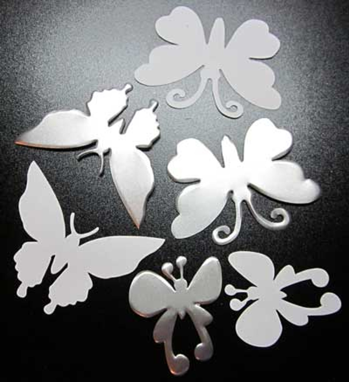 Stouge 2 Pcs Butterfly Mold Silicone Butterfly Shape Butterfly Ice