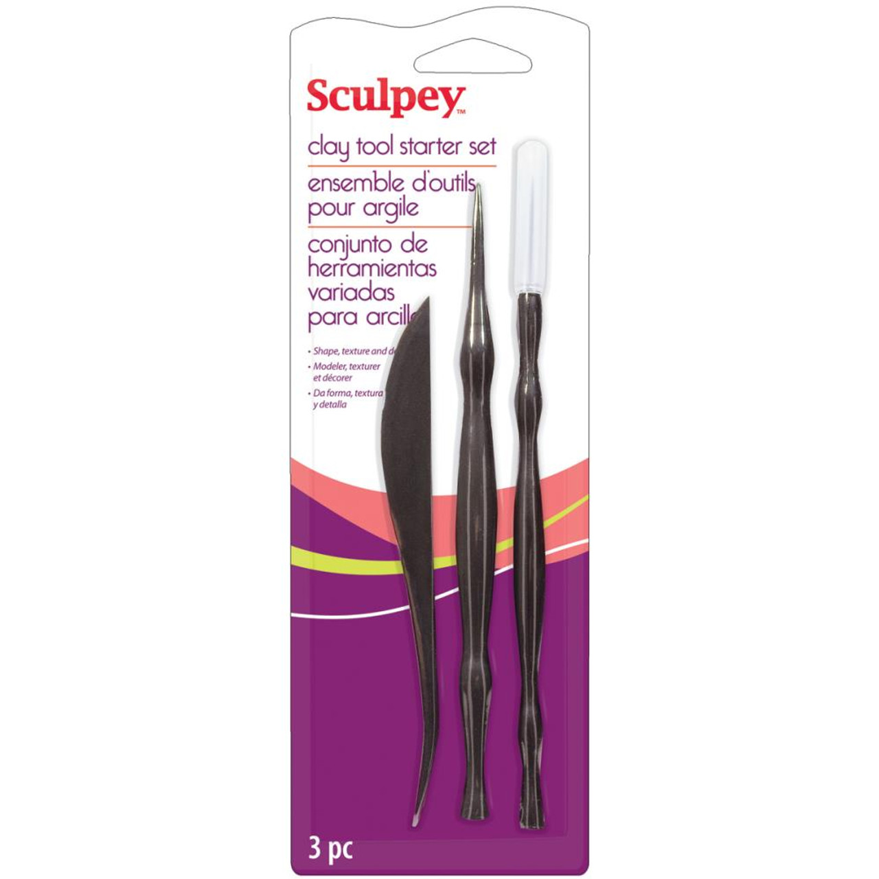 Sculpey Clay Tool Starter Set - Poly Clay Play