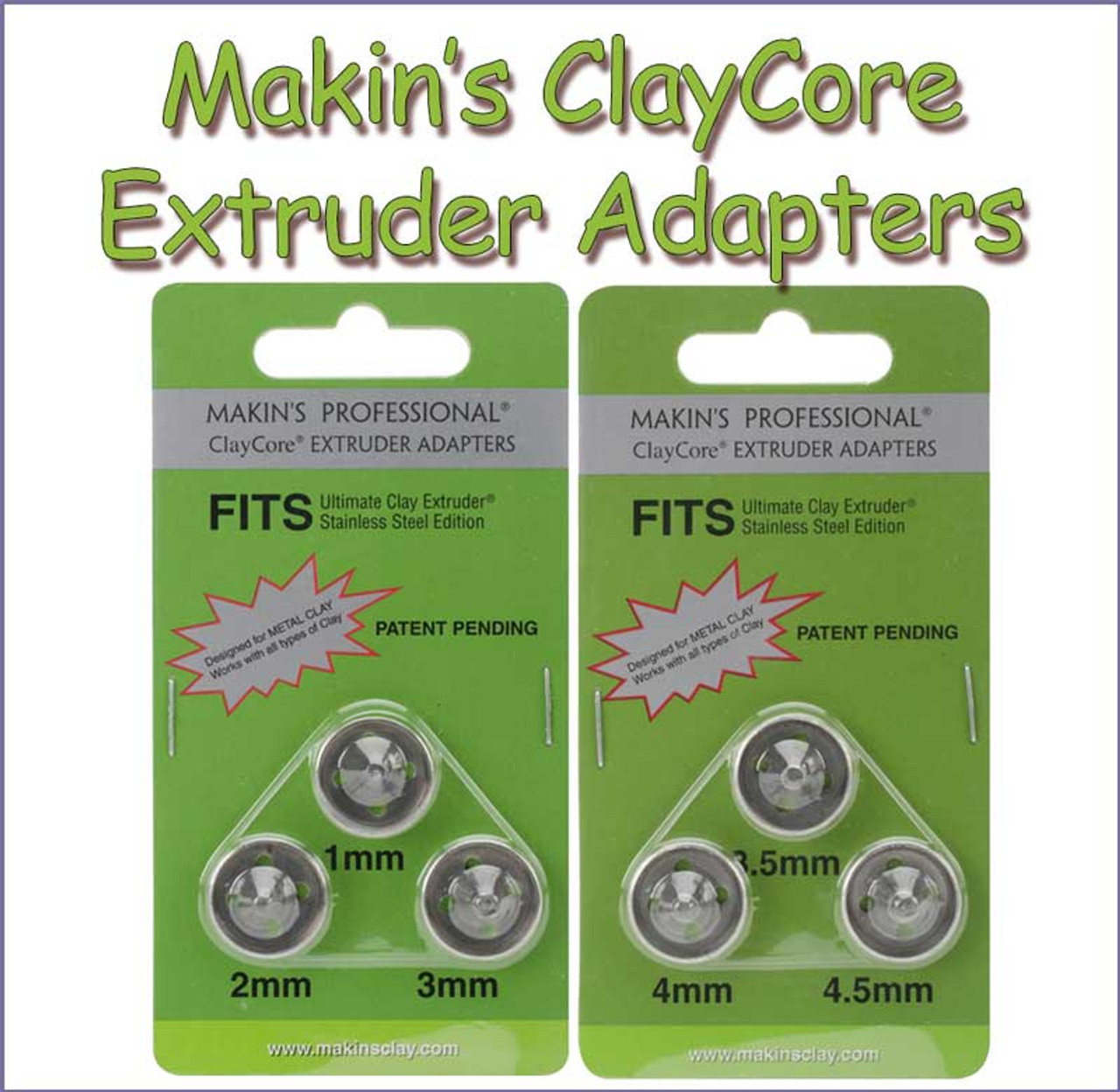 Das Smart Polymer Clay Metal Extruder Set