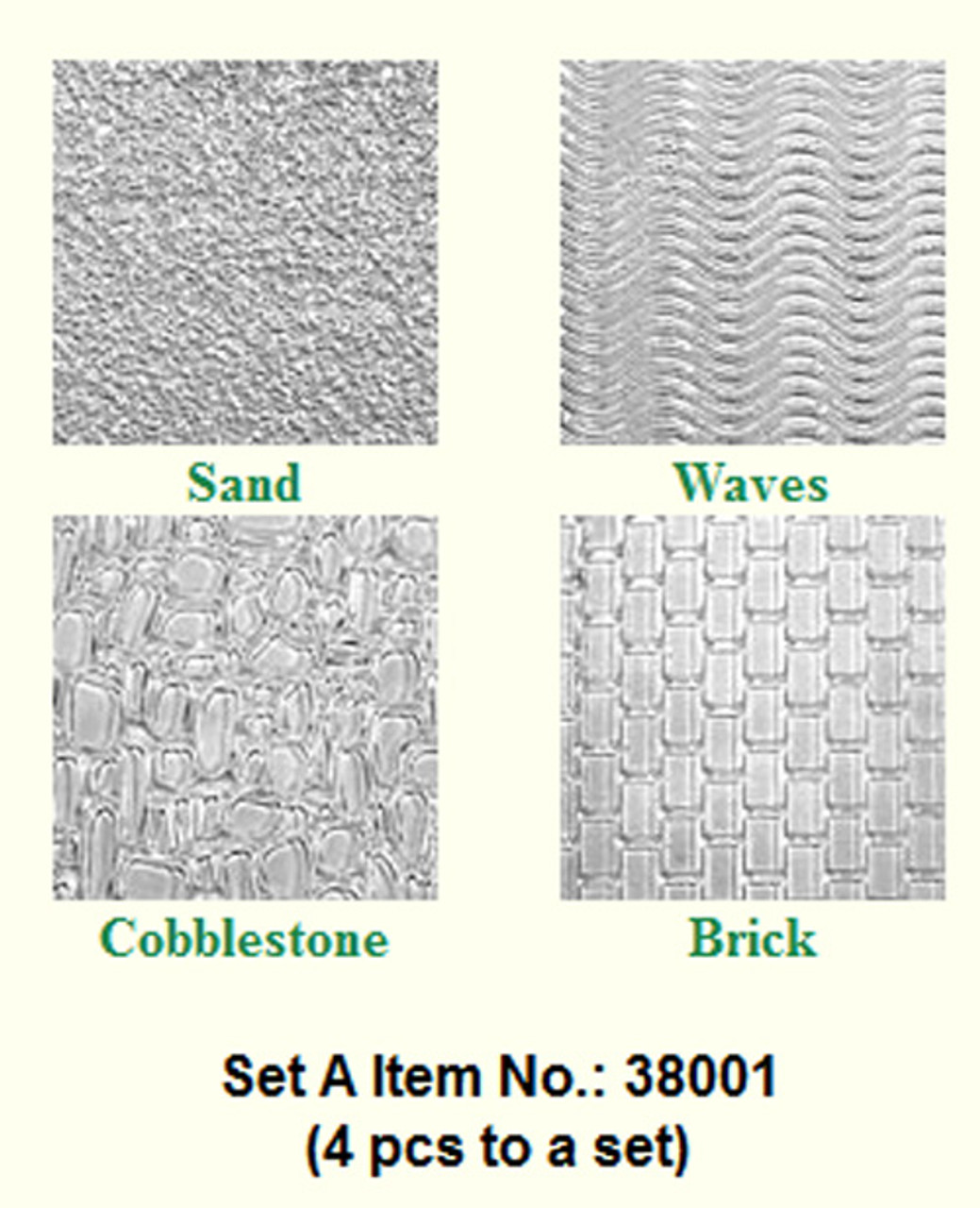 Makins Clay Texture Sheet Set C