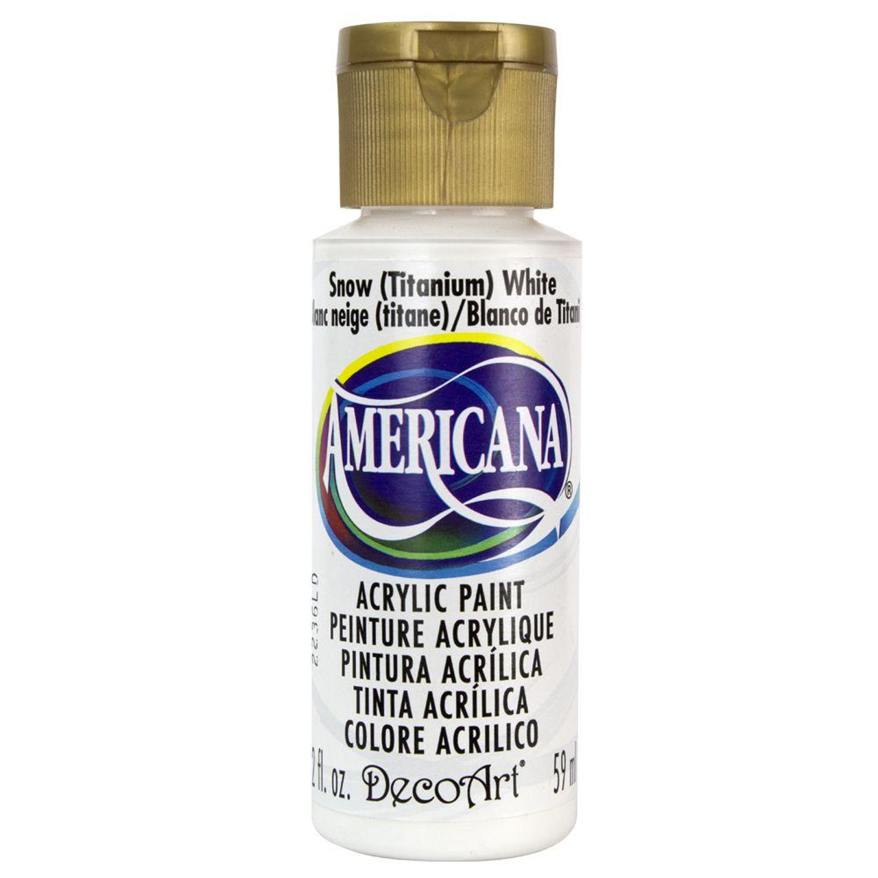 Deco-Art Americana 2oz Paint: Snow White - 016455101308