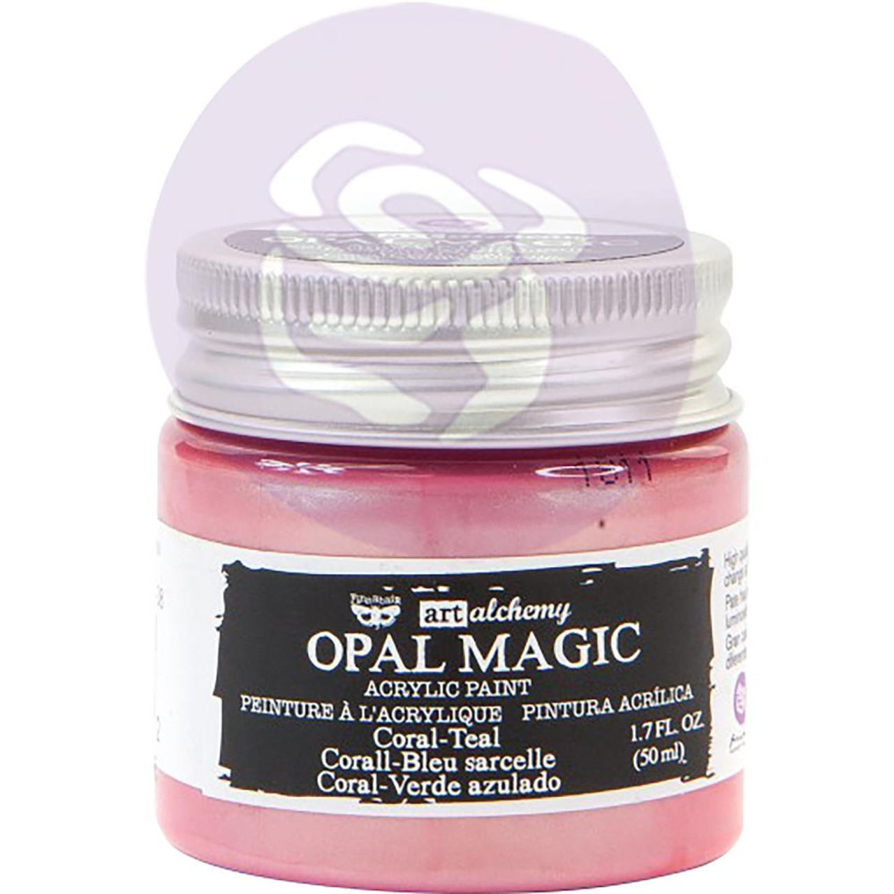 Coral-Teal Opal Magic - Finnabair Acrylic Paint – Business Development Team