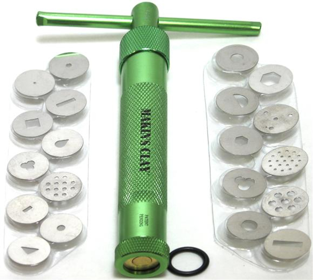 Makin's Professional Tools - Clay Extruder, extra disk sets, Clay