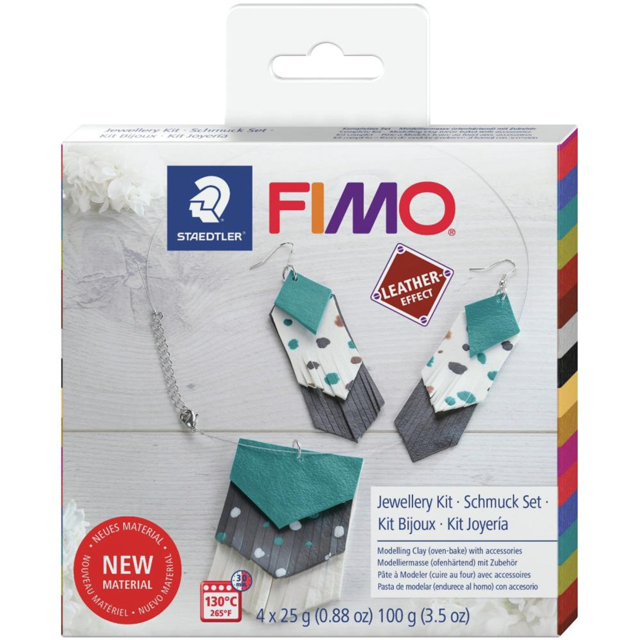 Fimo Leather Effect Kit - Jewelry - Poly Clay Play