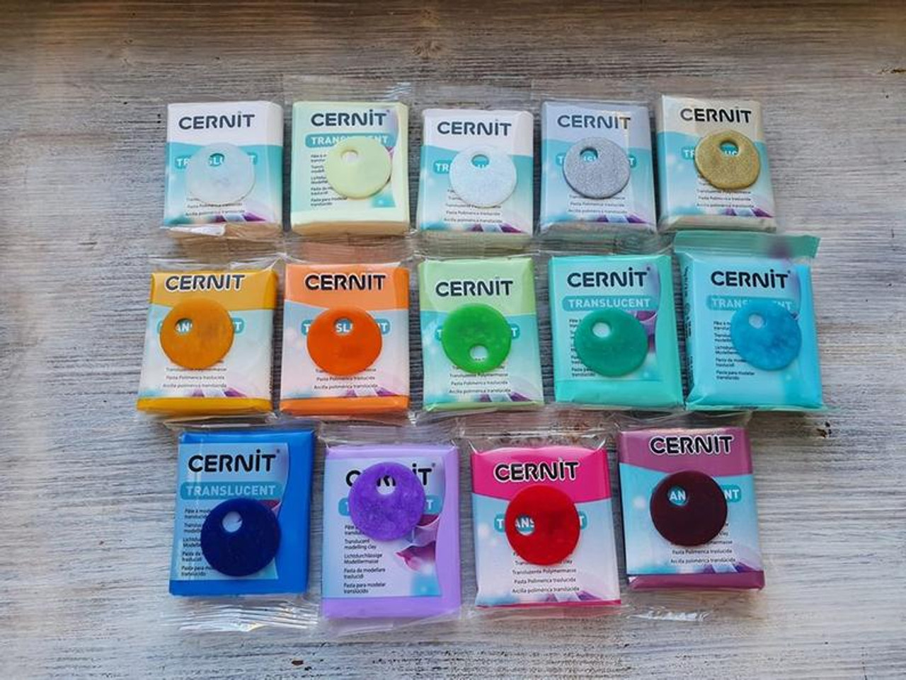 Cernit Translucent polymer clay