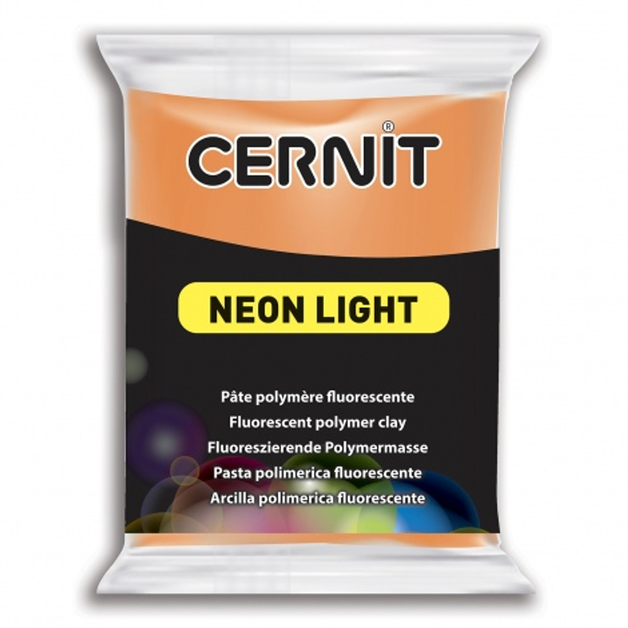 Cernit Translucent Orange - Poly Clay Play