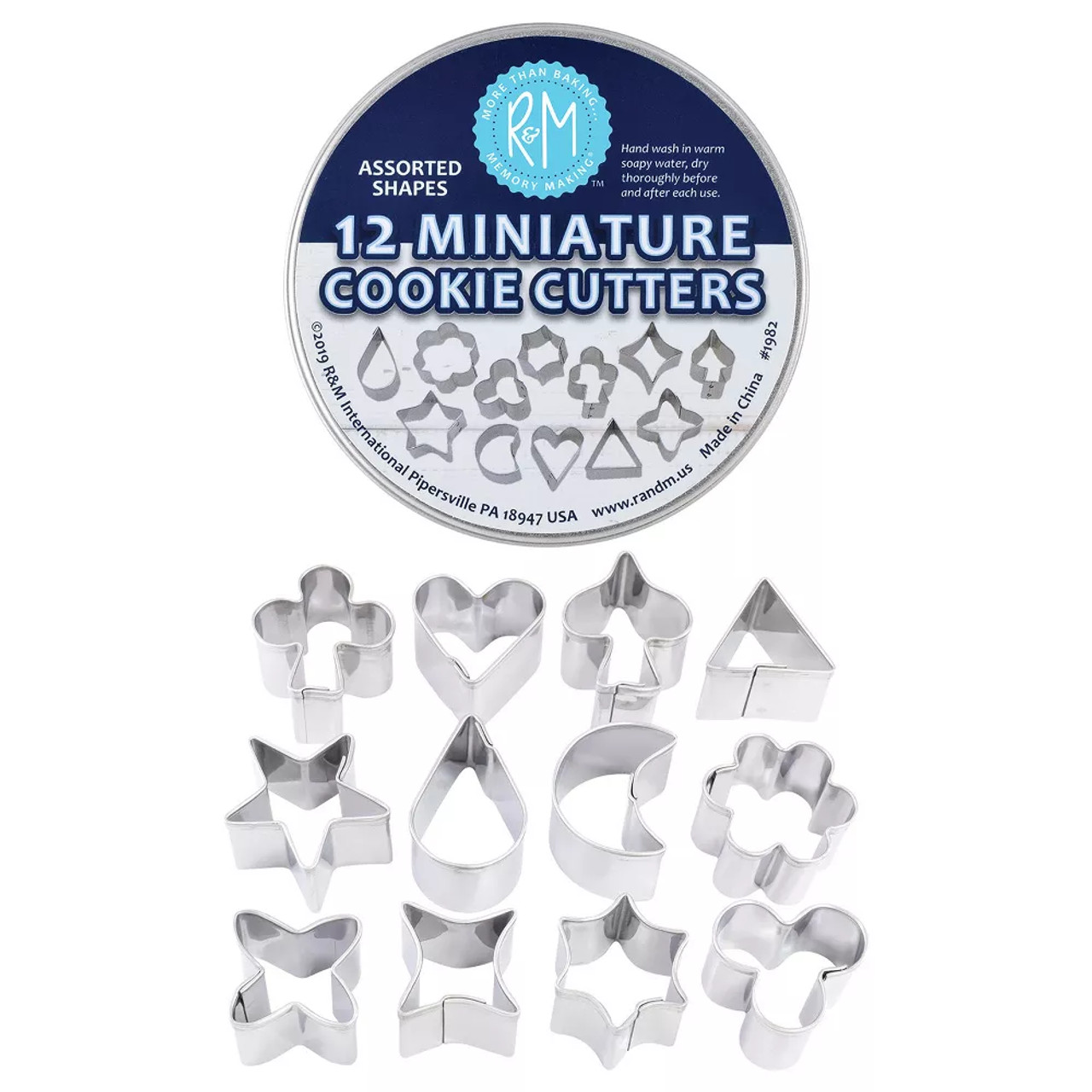 Colorations Geo Shapes Dough Cutters - Set of 9