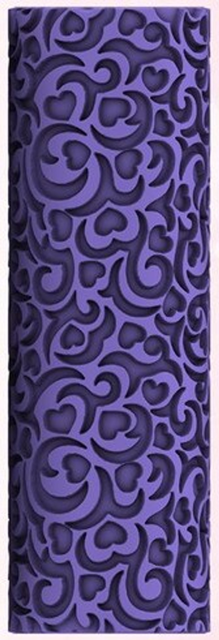 Damask Print Texture Roller | Polymer Clay Roller | Clay Roller