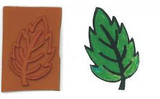 Small Hosta Leaf Stamplate