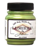 Jacquard Lumiere Metallic Acrylic Paint 2.25oz - Citrine